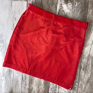 J. Crew Velvet Mini Skirt